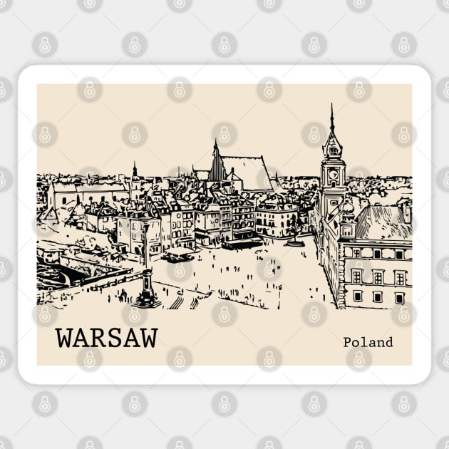 Warsaw Poland Sticker by Lakeric